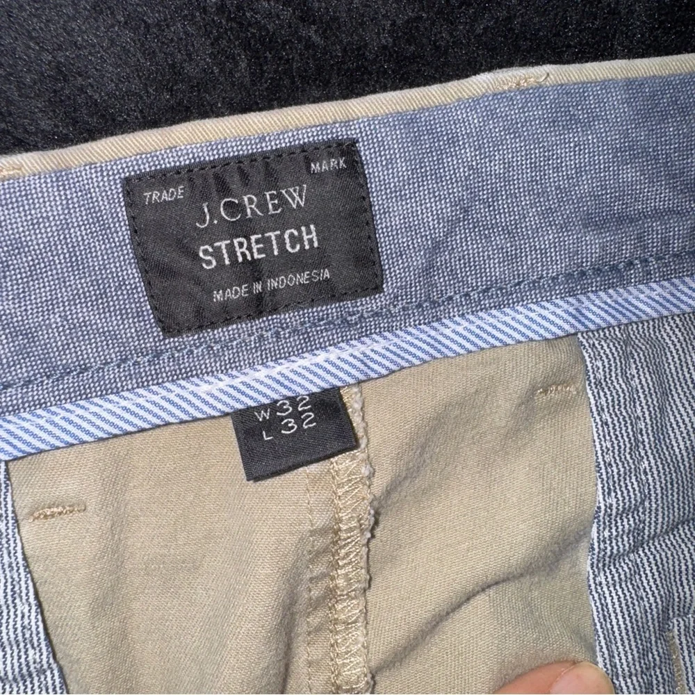 J. Crew Stretch Men’s Khaki Chinos Size 32x32 484 Slim fit